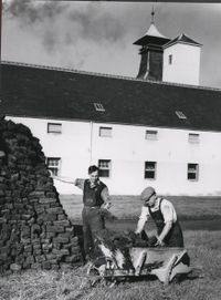 Dallas Dhu peat stack 1962 PH